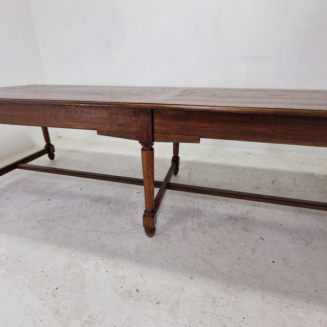 Large French Monastery Dining Table, 1800s For Sale - Image 9 of 17