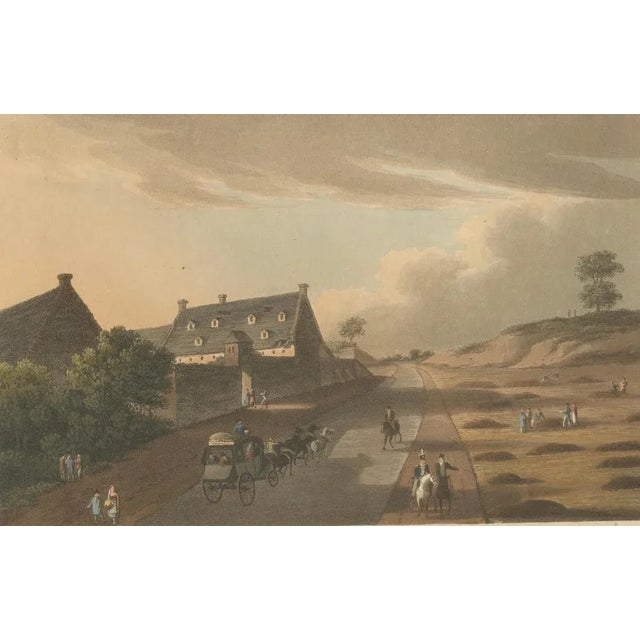 Early 19th Century Robert Bowyer, Napoleon's Last Stand: Views of Hougoumont and La Haye Sainte After Waterloo, 1816, Print For Sale - Image 5 of 10