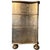 Ethan Allen Serpentine Chest in Original Metallic Silver-Gold Finish For Sale - Image 11 of 13