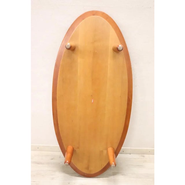 Large Oval Coffee Table by Cassina, 1980s For Sale - Image 3 of 8