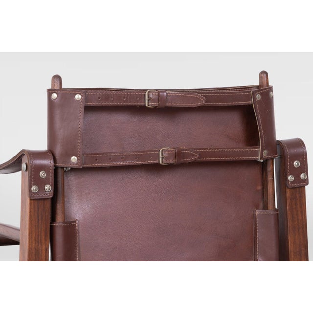 Wood Safari Chair by Kaare Klint, Denmark, 1950 For Sale - Image 7 of 10