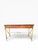 1950s 1950s Kittinger French Directoire Writing Desk in Solid Brass and Satinwood For Sale - Image 5 of 14