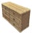Vintage Braided Light Rattan Dresser For Sale