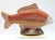 Mid-Century Modern Vintage MCM Royal Crown Derby Bone China Golden Carp Fish Goldfish Figurine For Sale - Image 3 of 5