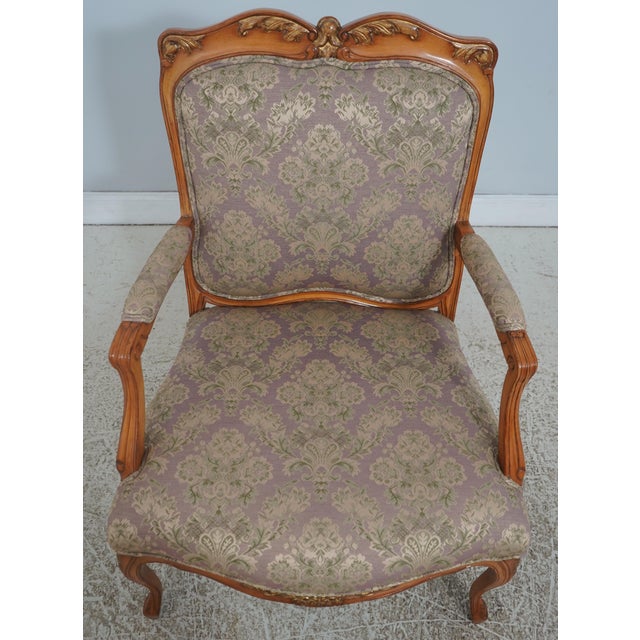 Age: Approx: 30 Years Old Details: Subtle Gold Highlights Fine Carved Details High Quality Construction Walnut Finish...
