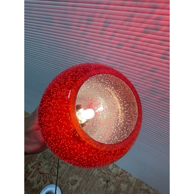 Glass Bruck Lighting Bobo Red Pendant Lights, Set of Three For Sale - Image 7 of 12
