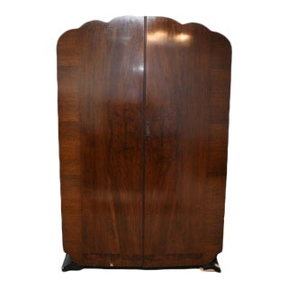 Vintage Wooden Armoire For Sale