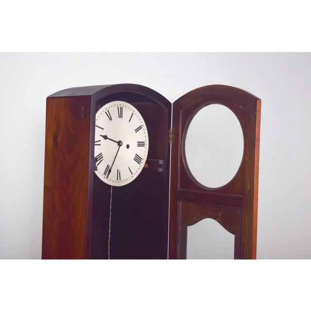 Antique English Grandfather Clock For Sale - Image 3 of 13