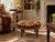 Antique Needlepoint Textile Upholstered Bird Firebird Footstool For Sale - Image 4 of 4