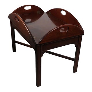 English Style Butler Coffee Table For Sale