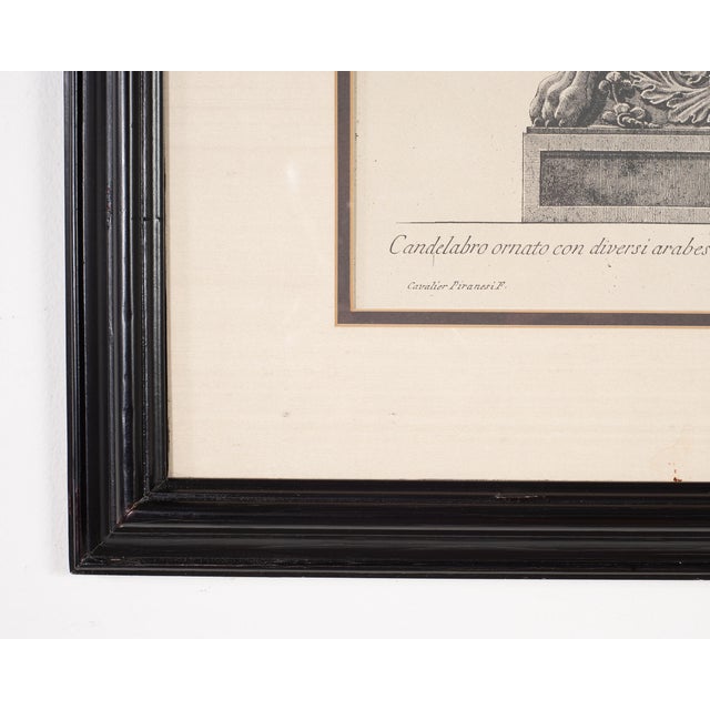 Pair of Neoclassical Framed Prints After Giovanni Battista Piranesi For Sale - Image 12 of 18