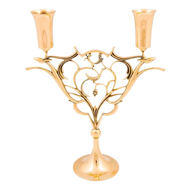 Diana Candlestick by Karl Hagenauer for Werkstatte Hagenauer, 1923 For Sale