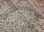 19th Century Persian Kashan Rug, Hand-Knotted Wool & Cotton, Floral Design, Ivory & Navy, 9x12 For Sale - Image 16 of 18