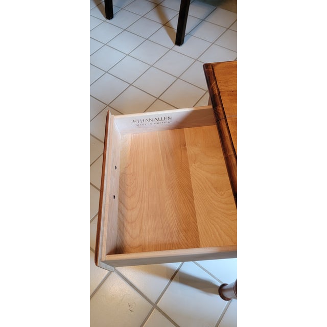 1990's Ethan Allen Country Crossings End Table For Sale In Cleveland - Image 6 of 12