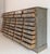 Large Original Painted Pine Workshop Drawer Cabinet, 1920s For Sale - Image 9 of 18