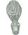 Vintage Crystal Decanter with Bottle Stopper For Sale - Image 9 of 12