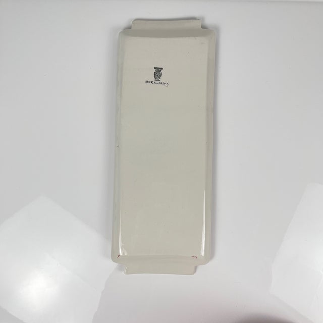 1920s Moka-Prima Cake Dish from Sarreguemines and Digoin, 1920s-1950s For Sale - Image 5 of 13