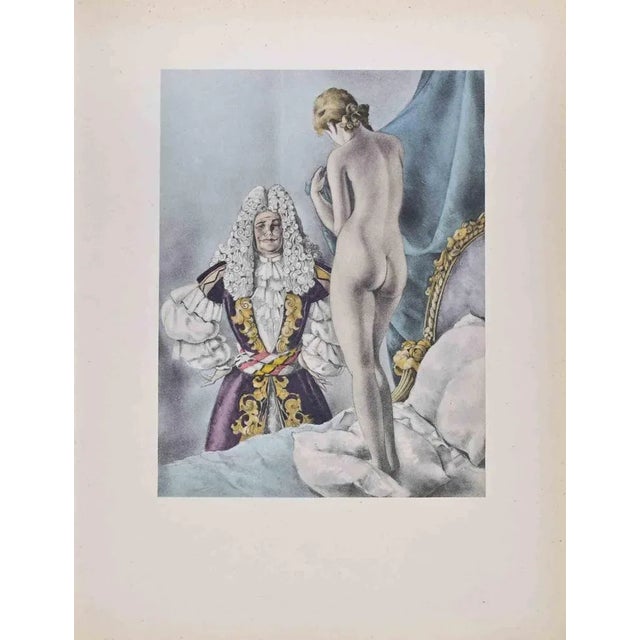 The revelation is a color lithograph on ivory paper, created by the Italian artist Umberto Brunelleschi(Montemurlo 1879-...