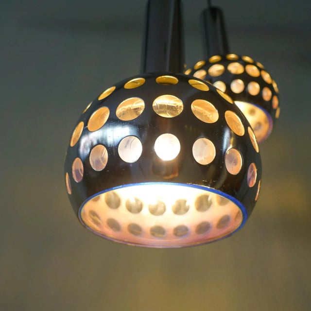 Model Symphonie 4-Shades Cascade Lamp by Euroline, 1970s For Sale - Image 10 of 15