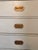 Bernhardt Mid-Century Modern Campaign Style Three Drawer Chest by Bernhardt For Sale - Image 4 of 11