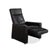 Shane Lounge Chair in Black Leather from Brühl For Sale - Image 4 of 17