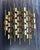 Mid-Century Modern Mid-Century Modern Brutalist Brass Wall Sculpture Harry Bertoia Style Geometric Abstract Panel For Sale - Image 3 of 3