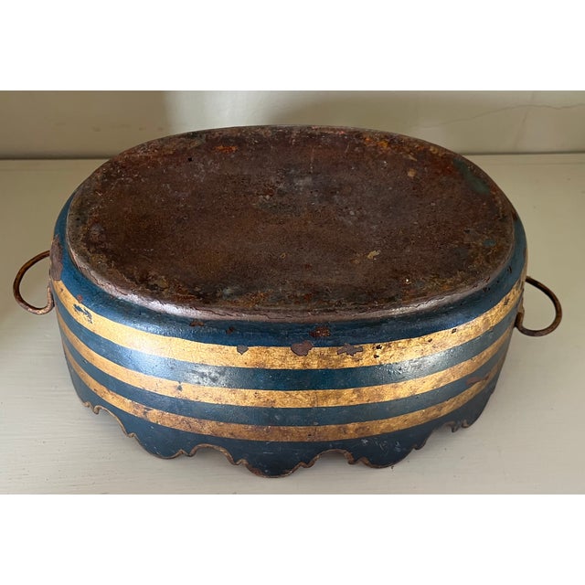 Antique Early 19th Century French Tole Monteith or Jardiniere Cachepot For Sale - Image 14 of 15