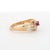 18k Yellow Gold Ring With 0.29ct Ruby & 0.31ct Diamond Accents For Sale - Image 17 of 18