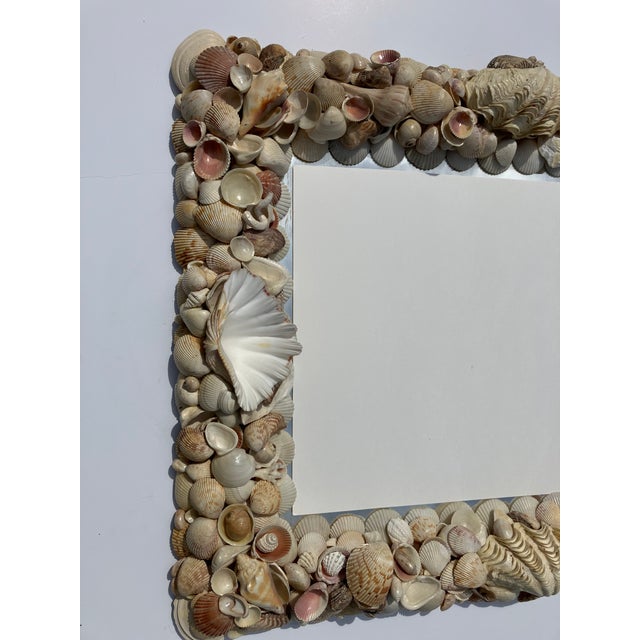 1990s Shell Mirror For Sale - Image 5 of 6