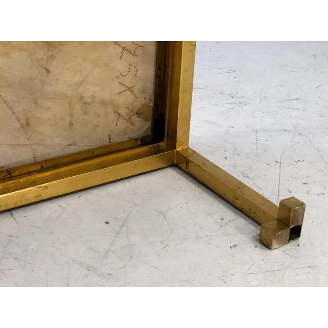 Gold French Shabby Chic Coffee Table from Maison Ramsey, 1970s For Sale - Image 8 of 13