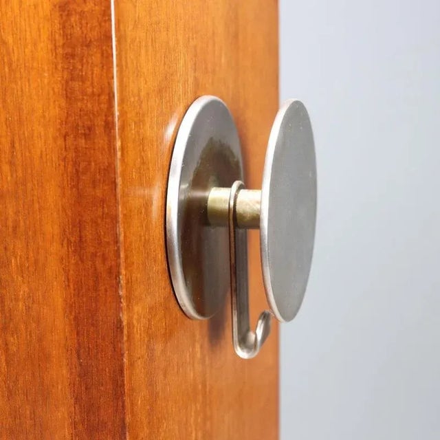 Wood Vintage Italian Hall Tree in Wood, 1960s For Sale - Image 7 of 11