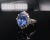 Metal Late 20th Century Fine 3.98ct Gia Ceylon No Heat Sapphire & 0.50ct Diamond Platinum Ring Size 6 For Sale - Image 7 of 18