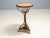 Mid-Century Modern Art Nouveau Bentwood & Rattan Pedestal Table, Central Europe, 1910s For Sale - Image 3 of 8
