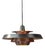 Vintage Aluminum Pendant Lamp by David Mogensen for Superlight, 1980s For Sale