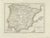 Antique Map of Spain and Portugal by Tardieu, 1795 For Sale