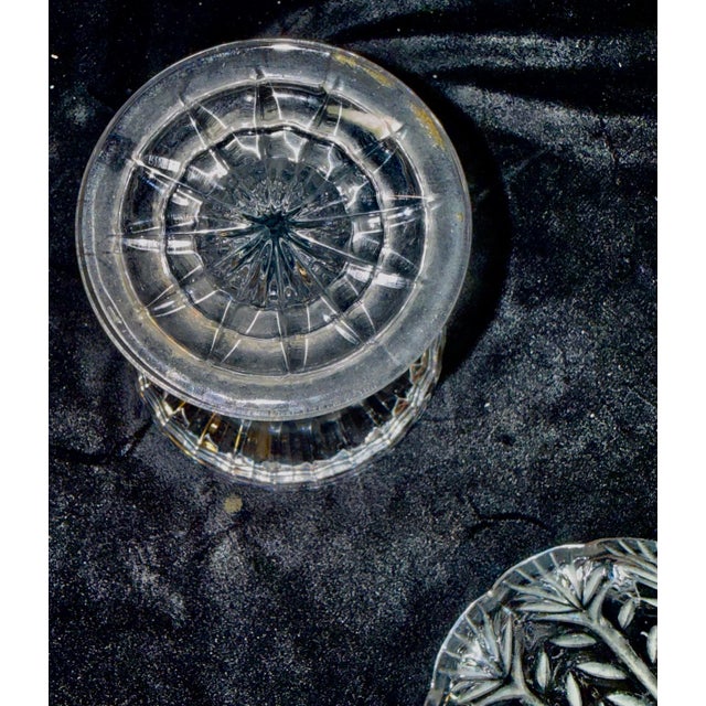 Mid-Century Modern Mid 20th Century Crystal Fairy Lamp For Sale - Image 3 of 9