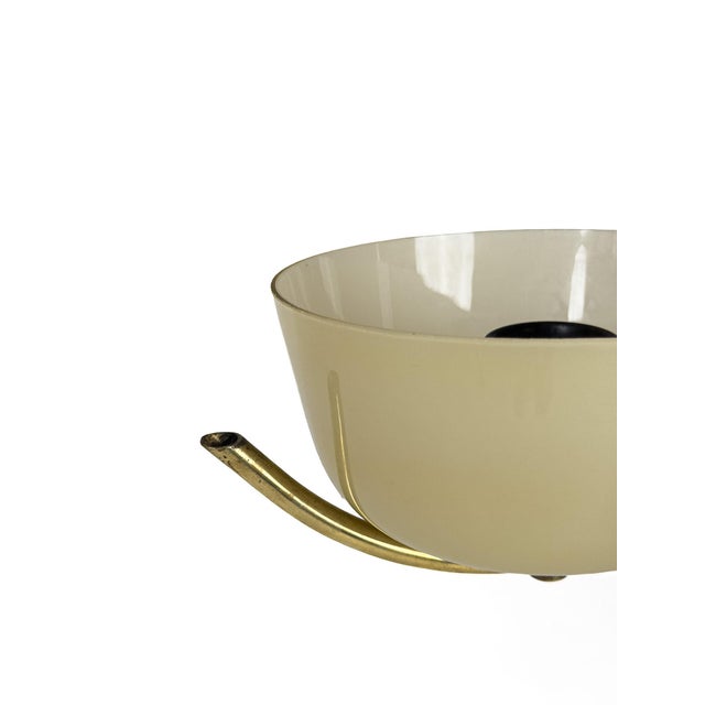 Swedish Modern Brass Pendant Lamp, 1950s For Sale - Image 3 of 7