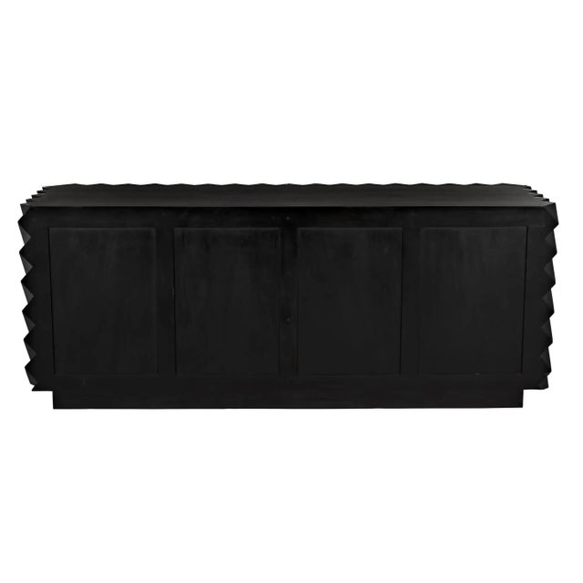 NOIR Hikaru Dresser, Hand Rubbed Black For Sale In Los Angeles - Image 6 of 10