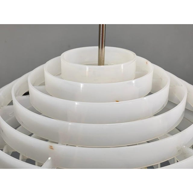 Czechoslovak Space Age UFO Pendant Lamp, 1960s For Sale - Image 14 of 16