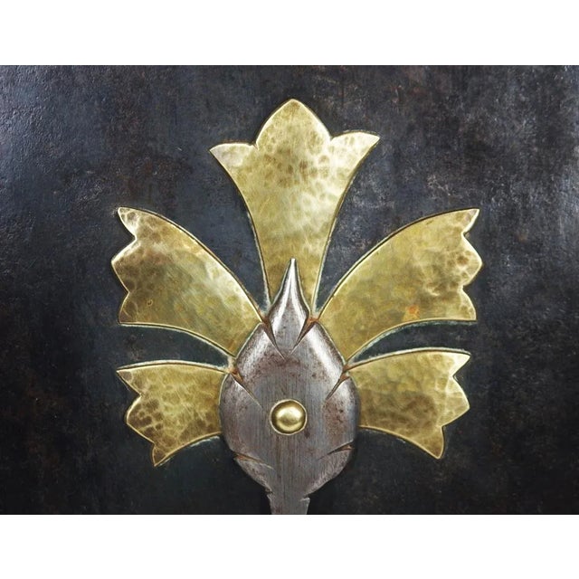 Arts & Crafts Pare-Feu Firewall, 1890s For Sale - Image 9 of 10