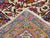 Textile Antique Persian Kerman Lavar Rug, Hand-Knotted Wool, Floral Pattern, Ivory & Crimson, 9x12 For Sale - Image 7 of 10