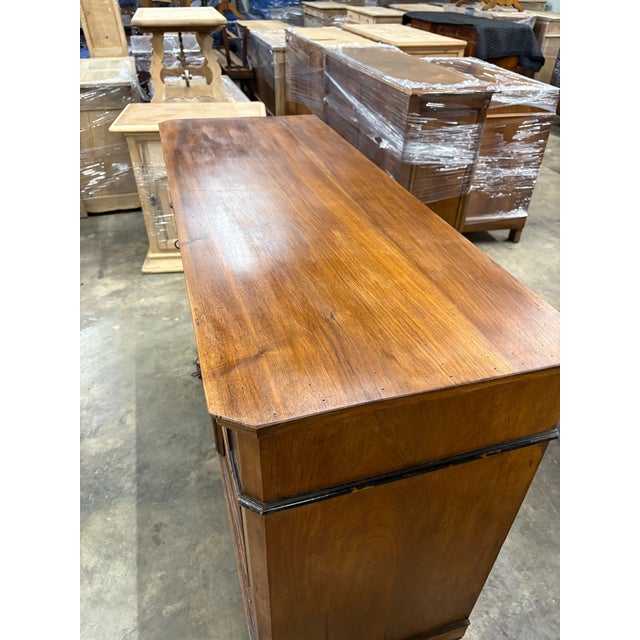French Buffet Louis Phillipe Style Circa 1850 Walnut Wood From South East of France For Sale In Atlanta - Image 6 of 6