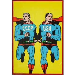 C 1968 "Superpowers" Poster For Sale