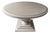Attributed Hooker Furniture Dining Room Reverie Round Dining Table With Leaf and Custom-Made Protective Pads For Sale