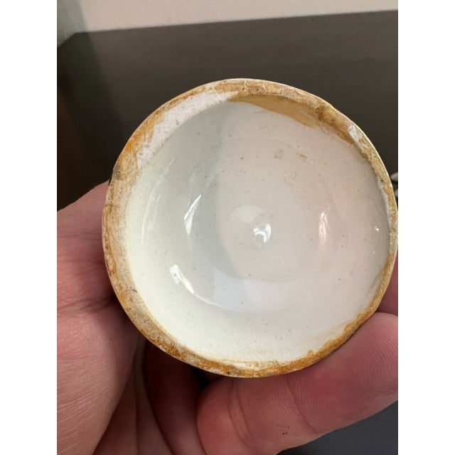 Early 19th Century A Pair of Antique Staffordshire Decorated Whippets, Circa 1830's For Sale - Image 5 of 12