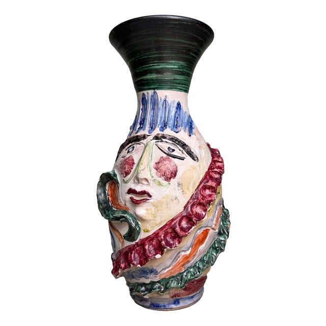 Anthropomorphic Ceramic Vase by Gennaro Condurso, Seminara, Italy, 2010s For Sale
