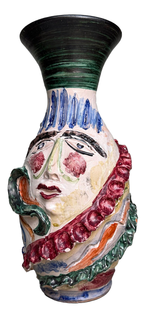 Anthropomorphic Ceramic Vase by Gennaro Condurso, Seminara, Italy, 2010s