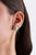 These bold stud earrings feature 3.97 carats of oval cut turquoise and diamond, set in 14K yellow gold. Each center stone...