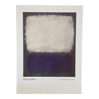 Mark Rothko (1903-1970), Blue and Grey, 1962, C/O Beeldrecht, Amsterdam, 1996, Courtesy Galerie Beyeler, Basel, Printed in Holland For Sale