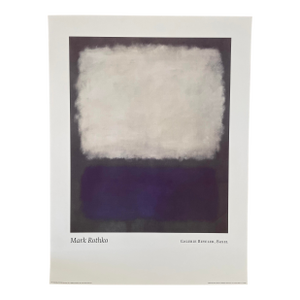 Mark Rothko (1903-1970), Blue and Grey, 1962, C/O Beeldrecht, Amsterdam, 1996, Courtesy Galerie Beyeler, Basel, Printed in Holland